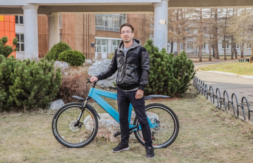 Российский инженер создал велосипед из пластиковых бутылок